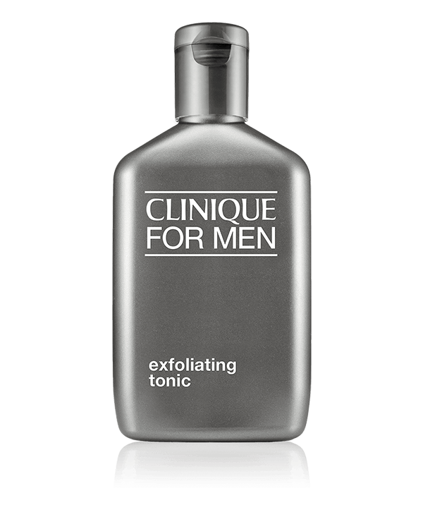 Clinique for Men Exfoliating Tonic, 古い角質や毛穴の汚れを取り除く、乾燥～混合肌用の角質ケア ローション。