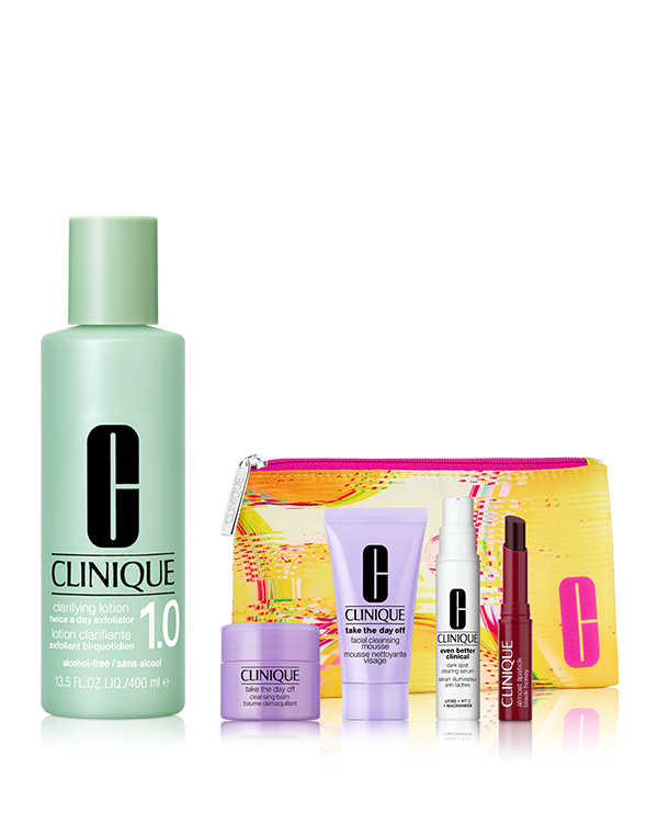 11DAYS_11ITEMS_SKIN_CARE_SET〈CLARIFYING LOTION 1.0〉, ＼11日間限定・11種類から選べる！／&lt;br&gt;皮膚科学発想のロングセラー「ふき取り化粧水 1.0(アルコールフリー)」セット。