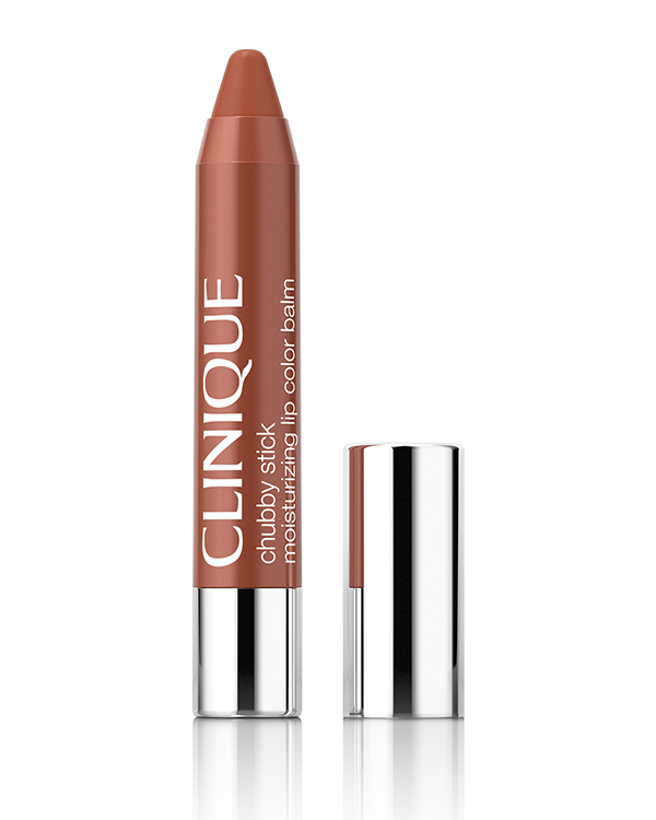 CHUBBY STICK MOISTURIZING LIP COLOUR BALM, ぷるんと甘く色づくツヤめくフルーツカラー。<br>使いやすい、繰り出し式のリップカラー。