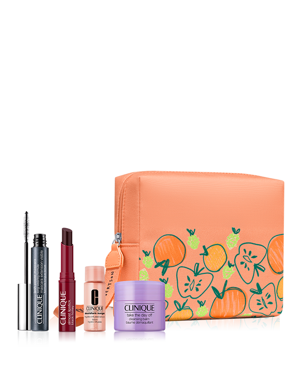 CLINIQUE HAPPY BAG MAKEUP SET 26, ＼年に一度のお楽しみ♡／<br>百貨店売上 No.1<sup>*1</sup>マスカラ含む全4アイテム+ポーチがセット！