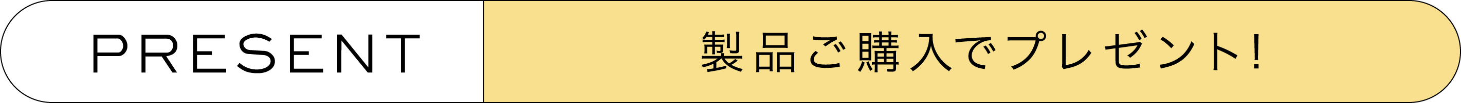 PRESENT 製品ご購入でプレゼント!